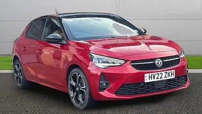 Used Vauxhall Corsa Edition 101 HP (74 kW) 2022 Red Hatchback