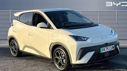 White New 2025 BYD Dolphin Surf Comfort Hatchback | £20,350 (Fair price)