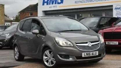 Used Vauxhall Meriva 120 HP (88 kW) 2016 Brown MPV