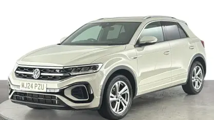Usado VW T-Roc R-line 150 HP (110 kW) 2024 Cinzento SUV