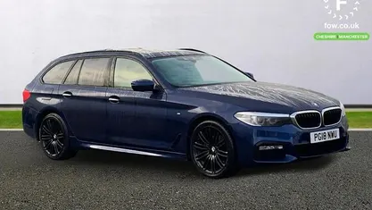 Used 2018 BMW 520 M Sport Estate | £17,799 (Fair price)