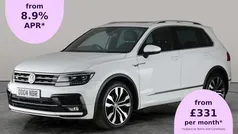 White Used 2018 VW Tiguan R-line SUV | £17,958 (Fair price)