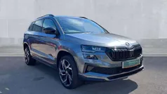 Graphite grey Used 2024 Skoda Karoq SportLine SUV | £25,582 (Fair price)