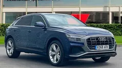 Blue Used 2019 Audi Q8 S-Line SUV | £35,900 (Fair price)