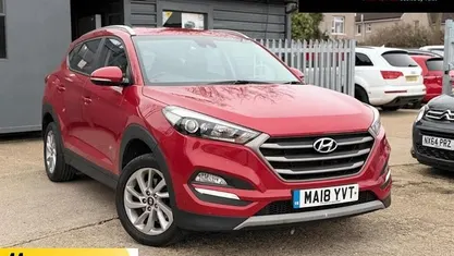 Used Hyundai Tucson SE 177 HP (130 kW) 2018 Red SUV