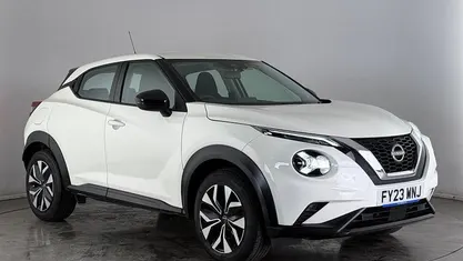 Used Nissan Juke Acenta 114 HP (83 kW) 2023 White SUV