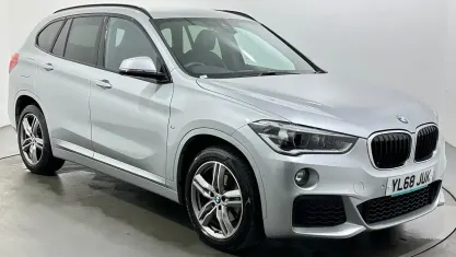 Used BMW X1 M Sport 150 HP (110 kW) 2018 Silver SUV