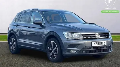 Grey Used 2018 VW Tiguan SE SUV | £13,199 (Good price)