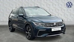 Blue Used 2021 VW Tiguan R-line SUV | £24,200 (Fair price)
