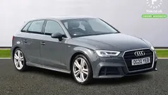 Grey Used 2020 Audi A3 Sportback S-Line Hatchback | £17,899 (Fair price)