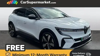 Used Renault Megane E-Tech Techno 160 kW (218 HP) 2023 White/black Hatchback