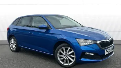 Used Skoda Scala SE L 116 HP (85 kW) 2020 Blue Hatchback