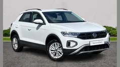 White Used 2023 VW T-Roc Life SUV | £18,995 (Fair price)