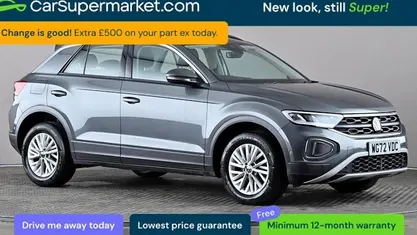 Used VW T-Roc Life 110 HP (80 kW) 2023 Grey SUV