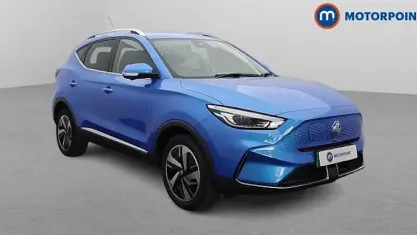 Used MG ZS Trophy Connect 130 kW (177 HP) 2022 Blue SUV
