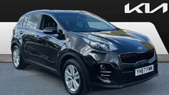 Black Used 2017 Kia Sportage 2 SUV | £8,975 (Fair price)