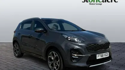 Used Kia Sportage GT-Line 136 HP (100 kW) 2019 Grey SUV