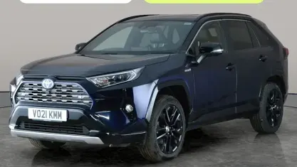 Used Toyota RAV4 Hybrid 218 HP (160 kW) 2021 Blue SUV