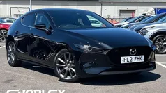 Black Used 2021 Mazda 3 Inclusive Hatchback | £16,226 (Fair price)