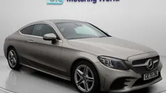 Silver Used 2020 Mercedes C220 AMG line Coupe | £20,200 (Fair price)