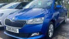 Race blue metallic Used 2019 Skoda Fabia SE Hatchback | £8,995 (Good price)