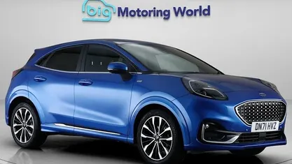 Used Ford Puma ST-Line 155 HP (114 kW) 2022 Blue Hatchback