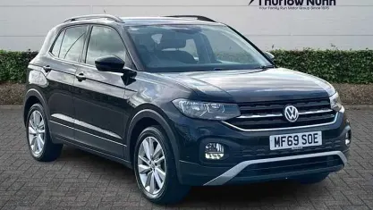 Used VW T-Cross SE 95 HP (69 kW) 2019 Black SUV