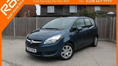 Metallic dark sea blue Used 2017 Vauxhall Meriva Club MPV | £7,795 (Fair price)