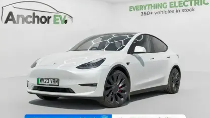 Used Tesla Model Y Performance 317 kW (432 HP) 2023 White SUV