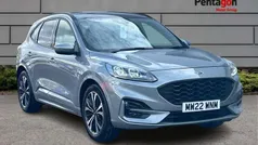 Solar silver premium paint Used 2022 Ford Kuga ST-Line X SUV | £21,495 (Fair price)
