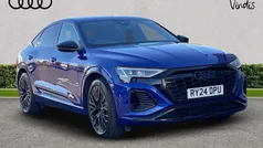 Used 2025 Audi Q8 Sportback e-tron Black Edition SUV | £49,088
