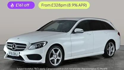 Used 2018 Mercedes C200 AMG line Estate | £12,606 (Good price)