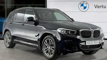 Used BMW X3 M Sport 184 HP (135 kW) 2020 Black SUV