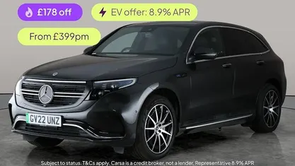 Grey Used 2022 Mercedes EQC400 AMG line SUV | £24,497 (Super price)