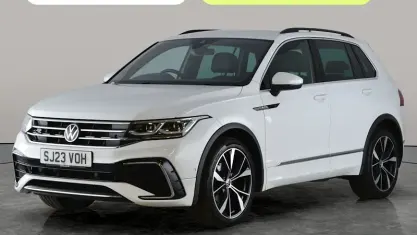 Used VW Tiguan R-line 150 HP (110 kW) 2023 White SUV