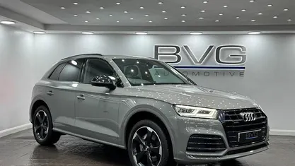 Used Audi Q5 Black Edition 245 HP (180 kW) 2019 Grey SUV