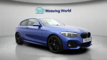Used BMW 120 M Sport 184 HP (135 kW) 2019 Blue Hatchback