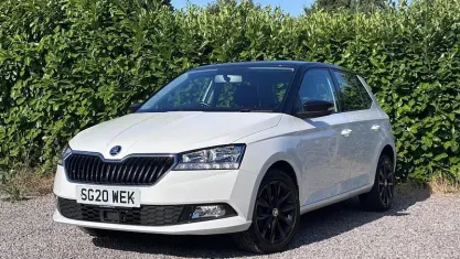 Used Skoda Fabia Colour Edition 60 HP (44 kW) 2020 White Hatchback
