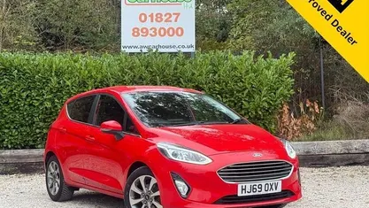 Used Ford Fiesta Titanium 120 HP (88 kW) 2019 Red Hatchback
