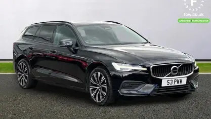 Used Volvo V60 Core 163 HP (119 kW) 2022 Black Estate