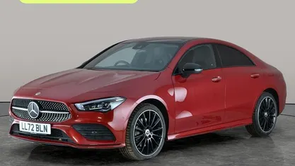 Used Mercedes CLA250e AMG Line Premium Plus 218 HP (160 kW) 2022 Red Sedan