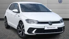 White Used 2022 VW Polo R-line Hatchback | £17,597 (Fair price)
