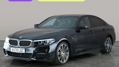 Black Used 2020 BMW 520 M Sport Sedan | £17,521 (Good price)