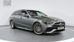 Grey Used 2023 Mercedes C200 AMG Line Premium Estate | £23,478 (Good price)
