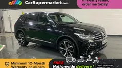 Black Used 2023 VW Tiguan Allspace R-line SUV | £30,197 (Fair price)