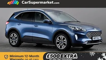 Blue Used 2021 Ford Kuga Titanium SUV | £16,497 (Fair price)
