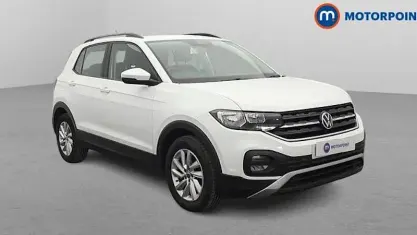 Used VW T-Cross Edition 110 HP (80 kW) 2023 White SUV