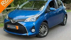 Blue Used 2016 Toyota Yaris Hatchback | £4,990 (Fair price)