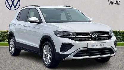 White Used 2025 VW T-Cross Match SUV | £22,633 (Fair price)