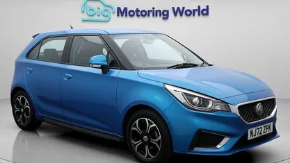 Used MG MG3 Exclusive 106 HP (77 kW) 2023 Blue Hatchback